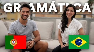 Portugal vs Brazil  Grammar differences // with @SpeakingBrazilian
