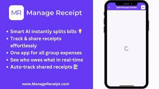 No More Fights With Your Friends Over Expenses!! Download the best split receipts app!