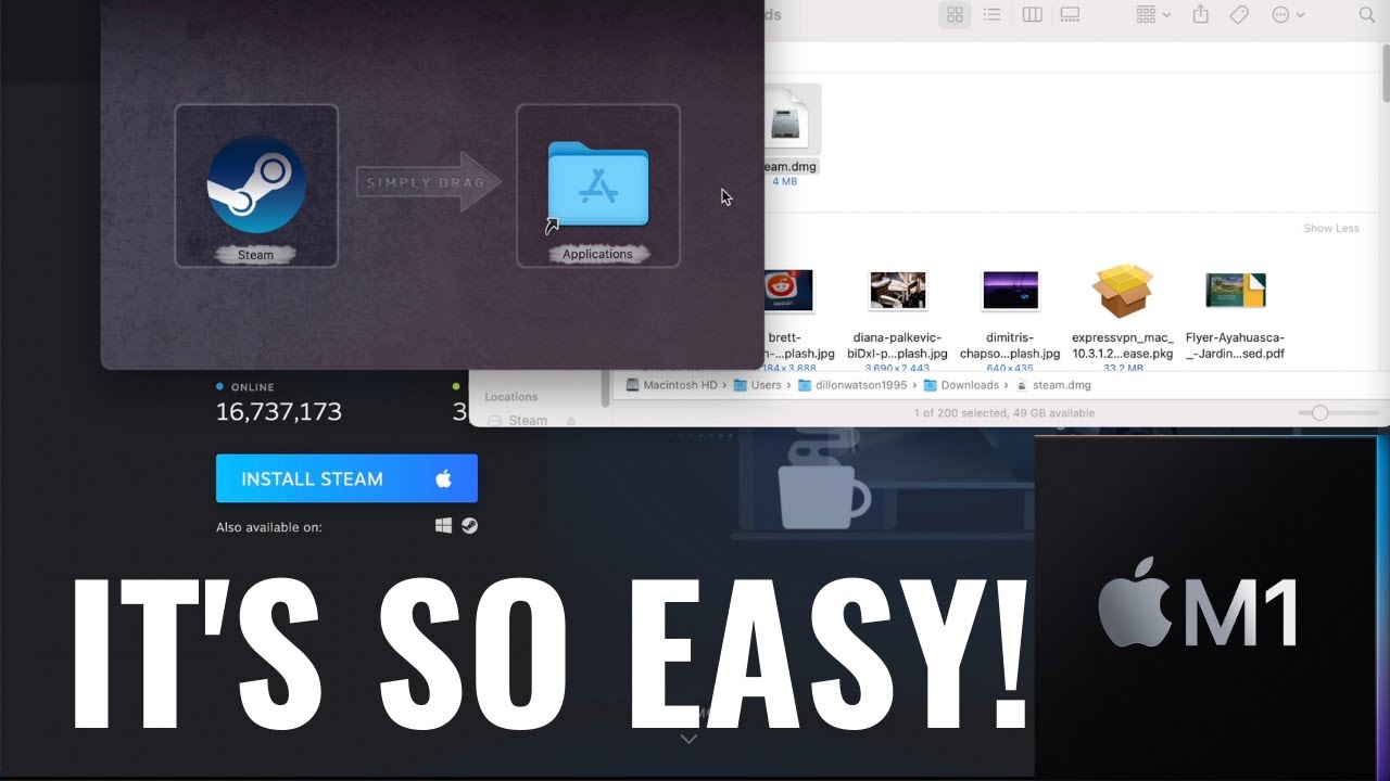 How to Install Steam on Mac 