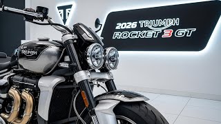 2026 Triumph Rocket 3 Gt The Worlds Most Powerful Cruiser Is Back 2500Cc Monster Revealed
