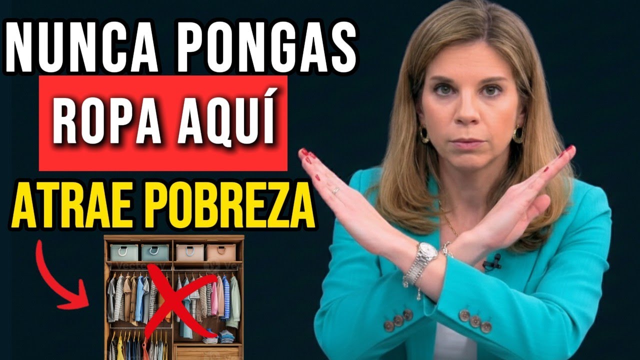 NUNCA Coloques Ropa en Estos 3 Lugares o Atraerás Pobreza y Desgracia | Marian Rojas