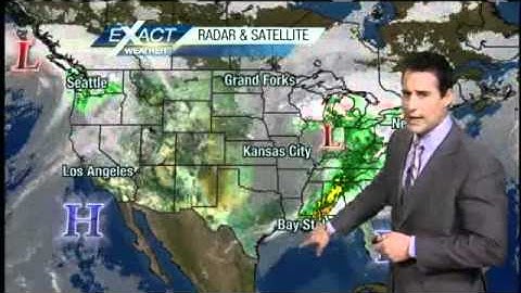 Isolated to Scattered Showers and Storms, Clear Tomorrow