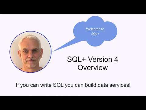 SQL+ Version 4 Overview - YouTube