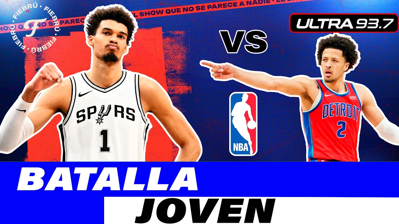 Duelo inesperado 👀 Spurs vs Pistons cara a cara 🏀🔥