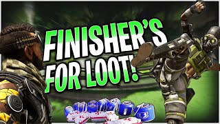 Looting Players We FINISHER ONLY... (Apex Legends)