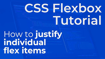 How to Justify a Single Flex Item in CSS Flexbox - Beginner Tutorial