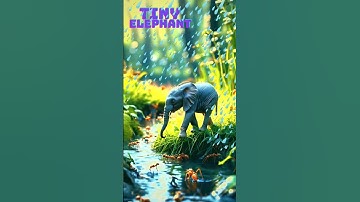 AI Tiny Elephant | AI Shorts Valley