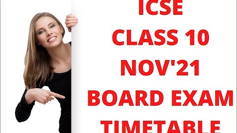📚📚 📢📢 NEWS | ICSE CLASS 10 NOV 2021 BOARD EXAM TIMETABLE