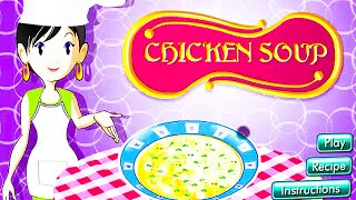 Chicken Soup Sara's Cooking Class Cooking learning games for girls | Girls kitchen games screenshot 4