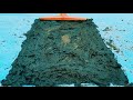 Restoration of a carpet kept outside for years - oddly satisfying asmr