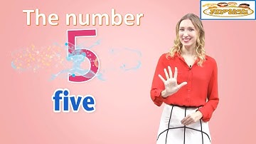 The number song | Number 5 |  Cambride Starters Unit 5