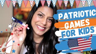 10 USA PATRIOTIC GAMES TO USE W/ KIDS  | July 4th, Memorial Day, Veterans Day, Election Day