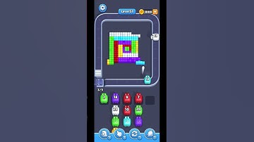 Pixel Flow level 51 #cute #shorts #walkthrough #gameplay