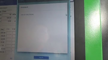 Common rail test bench QR coding