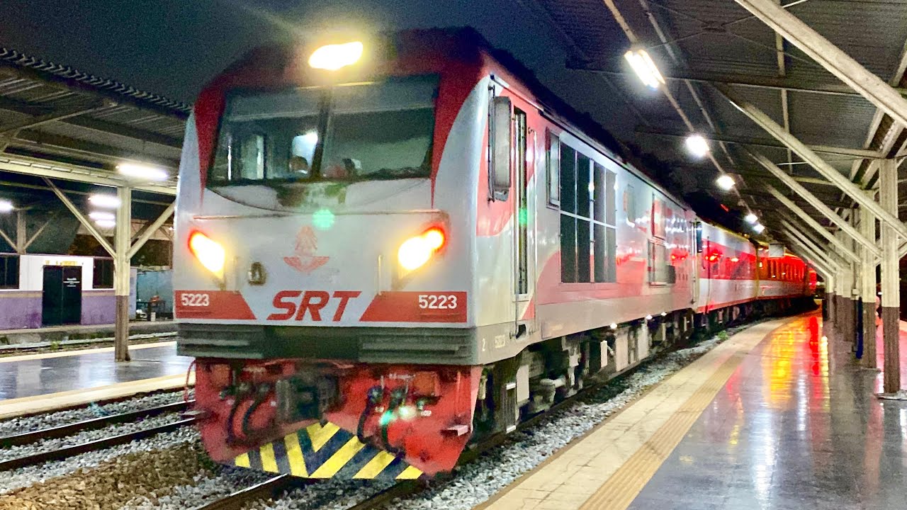 QSY.5223 ขบวน 926 เขื่อนป่าสักชลสิทธิ์ - กรุงเทพ เข้าเทียบชานชาลา 9 สถานีกรุงเทพ 