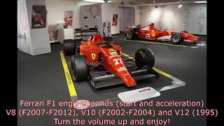 Ferrari f1 engine sound start and ...