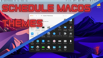How to Set MacOS Dark and Light Mode on a Time Schedule