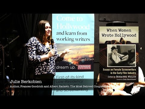 julie-berkobien,-author-of-"goodrich-and-hackett:-the-most-beloved-couple-in-hollywood"
