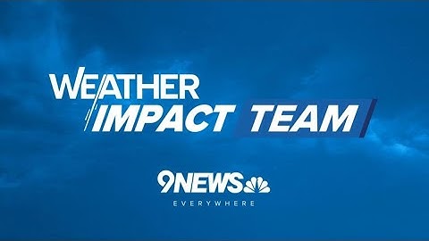 מזג אוויר 9NEWS | אחר הצהריים סוער לפני סוף השבוע יבש יותר