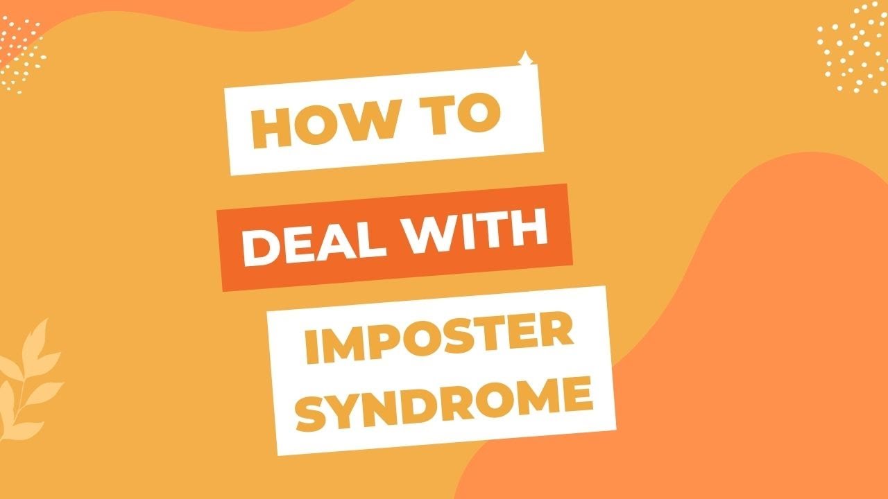 HOW TO DEAL WITH IMPOSTER SYNDROME ON CAMERA - YouTube