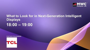 "The Future of Next Generation Intelligent Display" Virtual Roundtable Discussion at MWCS 21