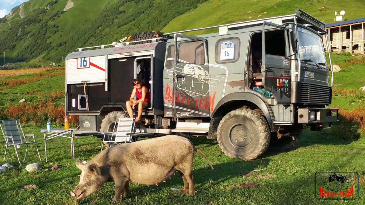 vlog #10 Georgien, Mestia - Ushguli mit dem Iveco Magirus 90-16