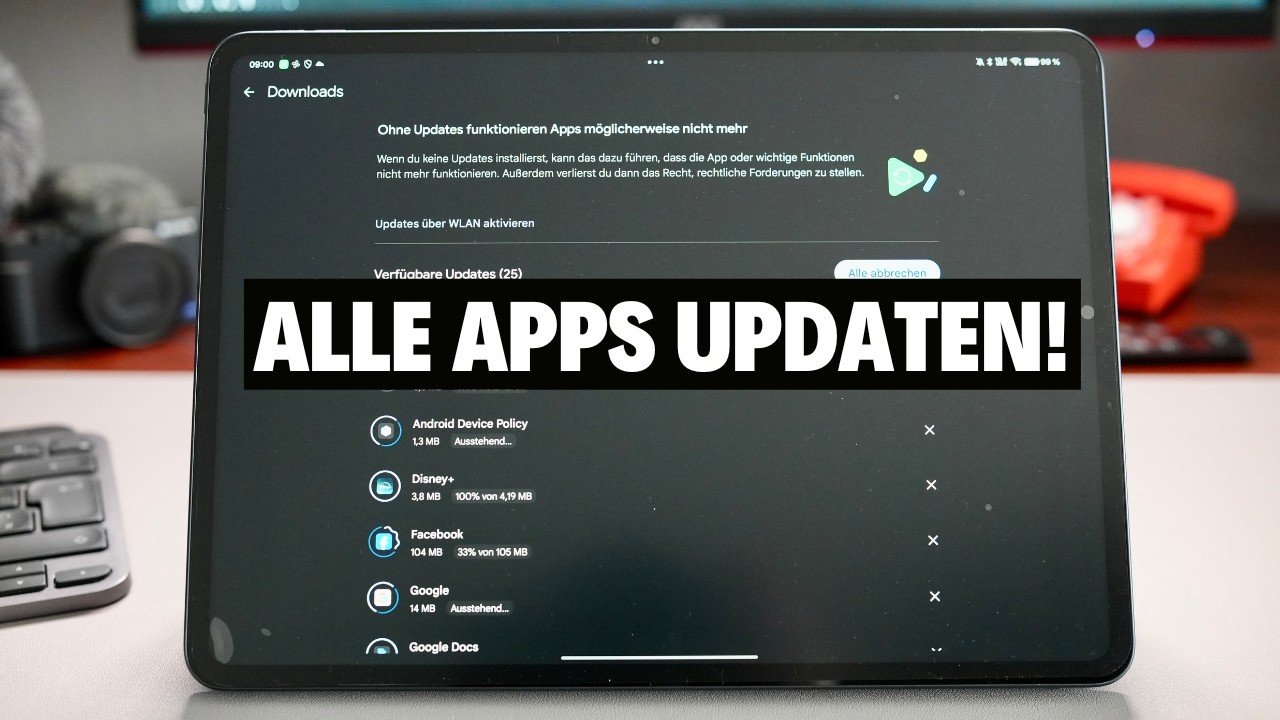Play Store Tutorial: So updatest du alle Apps 2026