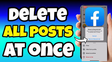 How To Delete All Posts On Facebook 2025 || Delete All Facebook Posts At Once