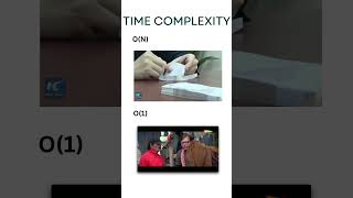 Time Complexity Meme | Kachra Seth #memes #shorts #education #dsa #tricks #datastructures #learn
