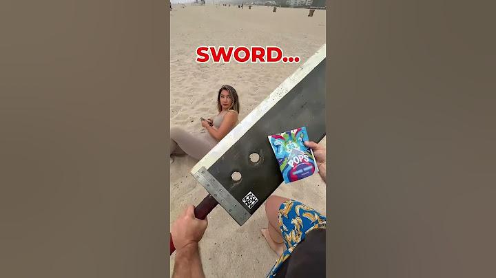 Trying to Slice With The World's Heaviest Sword!