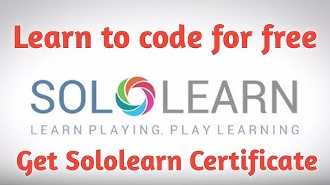 how to learn to code in your android phone || sololearn || 2021