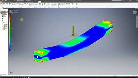 Inventor Pro 2019: Quick Stress Analysis Example