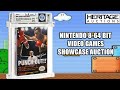[FULL] Nintendo 8 to 64 Bit SHOWCASE ENDING NOW! - Heritage Graded Game Live Auctions