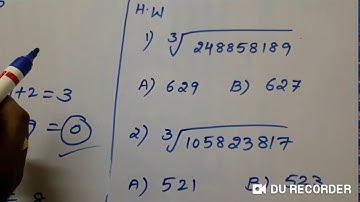 Find the cube root of a number using digit sum method || sri pragna