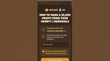HOW TO MAKE A $5,000 PROFIT FROM YOUR HOBBY #memefisecretcode