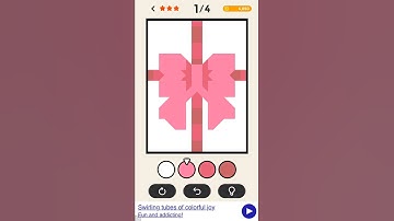 ERASE - coloring puzzle game. Level 7. Stage 2. Walkthrough.