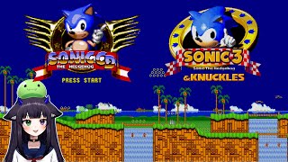Sonic CD and Sonic the Hedgehog 3 & Knuckles - First Playthrough