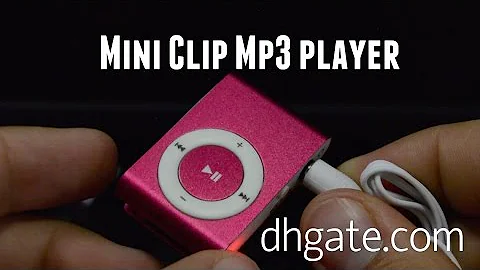 Mini Clip Mp3 player from DHgate.com