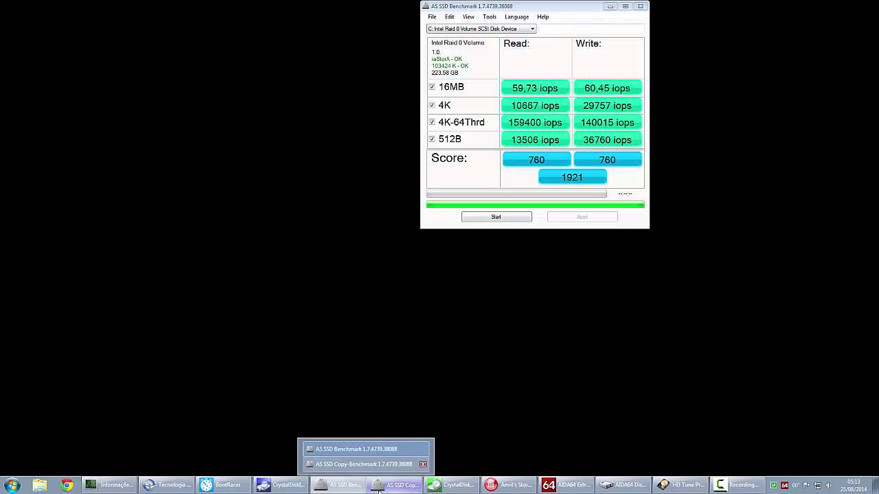 ssd samsung 840 evo 120gb raid 0 16k stripe size youtube raid stripe size