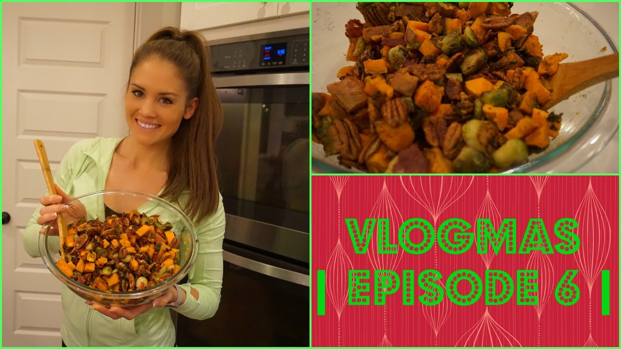 VLOGMAS | Episode 6 | Favorite Healthy Holiday Recipe & Foam Rolling