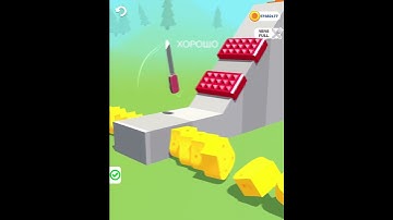 ASMR Slicing Game! Top Mobile Game! Relaxing sounds! Satisfying Video