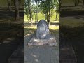 Siberia Russia USSR, Kemerovo, Park Memorial of Siberian front line soldiers Fragment 4-2