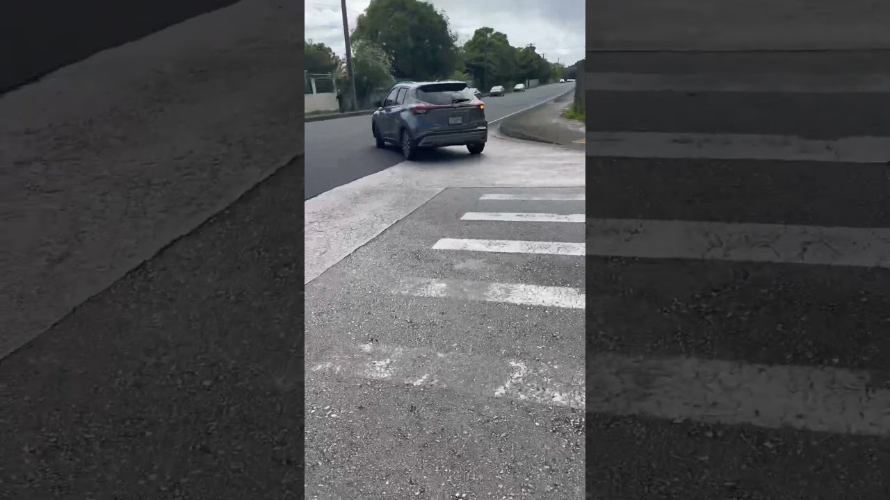 Guam crosswalks are dangerous as drivers do not wait ￼