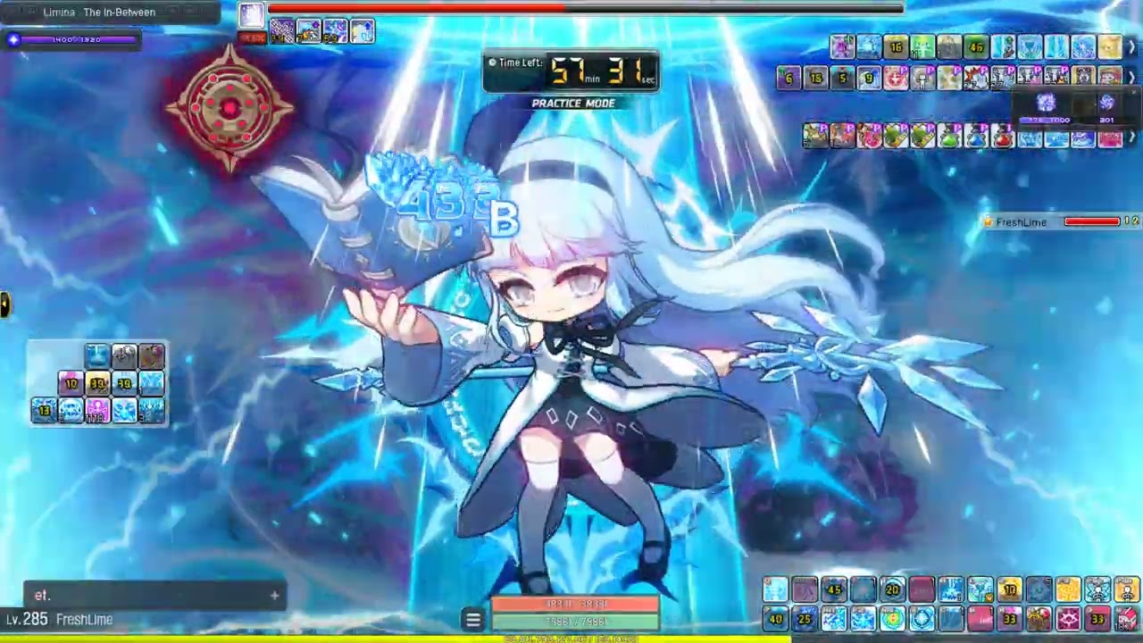 MapleStory/Kronos - Ice/Lightning Mage - Hard Black Mage