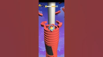 Helix stack jump level 9 #shorts #funny #gaming #anime #short