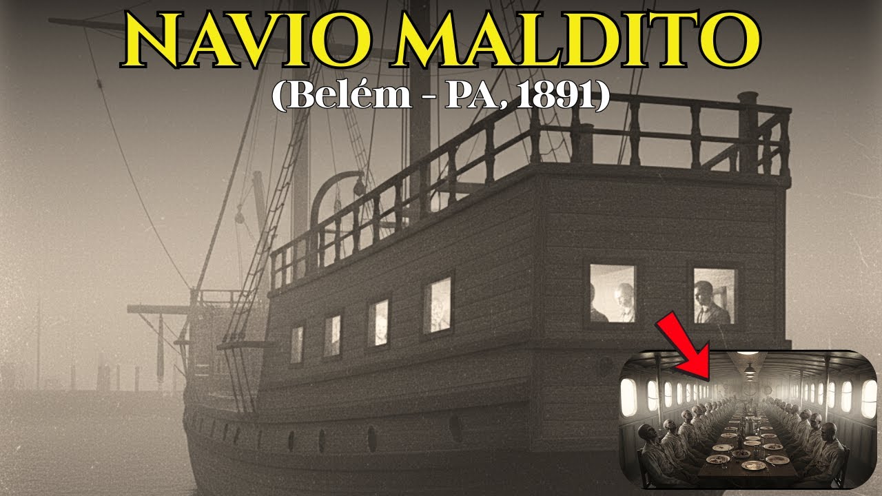 O Navio Que Atracou em Belém com 42 Tripulantes sem Vida à Mesa (Belém - PA, 1891)