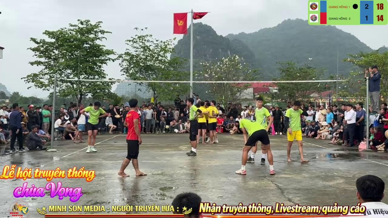 CK: Giang Hồng 1 -Hồng 2/ Giải BC Lễ hội Chùa Vọng Năm 2026