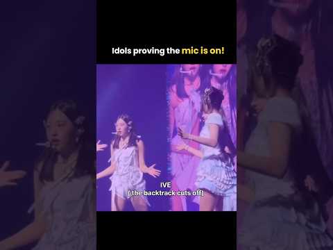 Idols Proving The Mic Is On Kpop Ive Babymonster Itzy Blackpink Straykids Fyp