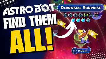 🤖 Find All Collectibles! - Astro Bot Downsize Surprise 100% Guide