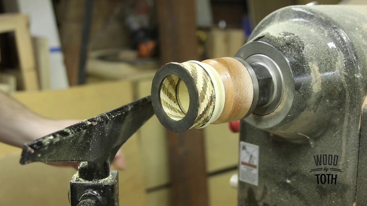 Woodturning // Bracelet Made From 200 Pieces Of Wood!! YouTube